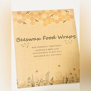 5 For $25 | Beeswax Food Wraps Set of five